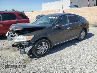 2013 Honda Crosstour EX z VIN 5J6TF3H32DL002259, wystawiony jako Copart lot #57330905 z przebiegiem 86 930 mil mil oraz Szkody całkowita. Historia ofert i sprzedaży dostępna na DreamBid. Obrazek 1.