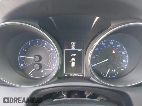 2016 Scion iM with VIN JTNKARJE4GJ517791, listed as a IAAI auction lot 41806605 with 140,956 mi miles. Bid and sale history available at carsss.com. Image 7.