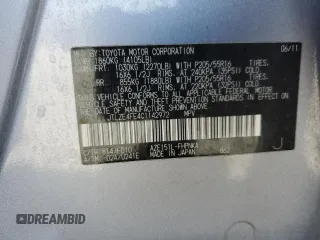 2012 Scion xB with VIN JTLZE4FE4C1142972, listed as a Copart auction lot 54974165 with 184,238 mi miles and Salvage Title. Bid and sale history available at DreamBid. Image 12.