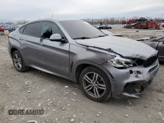 2016 BMW X6 xDrive50i with VIN 5UXKU6C57G0R34172, listed as a Copart auction lot 80620823 with 139,163 mi miles. Bid and sale history available at carsss.com. Image 4.