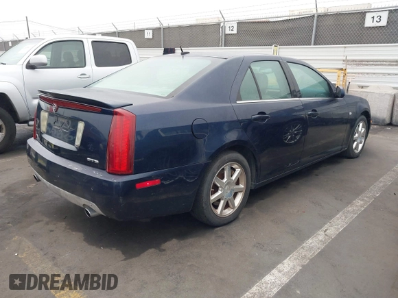 2005 Cadillac STS with VIN 1G6DW677X50123837, listed as a IAAI auction lot 41518108 with 167,385 mi miles. Bid and sale history available at carsss.com. Image 4.
