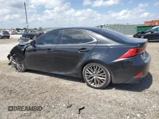 2017 Lexus IS with VIN JTHBA1D2XH5041059, listed as a Copart auction lot 49058355 with 96,955 mi miles and Salvage Title. Bid and sale history available at carsss.com. Image 2.
