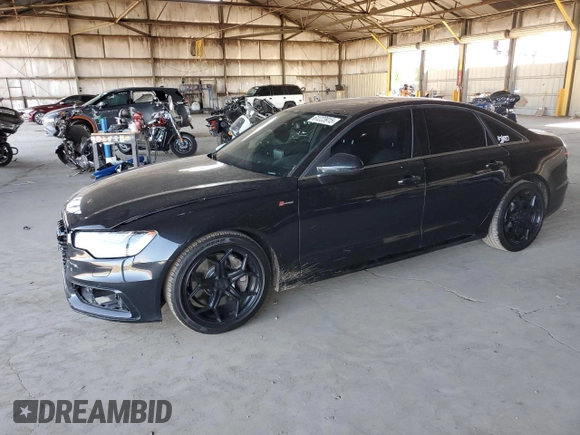 2013 Audi A6 Prestige with VIN WAUHGAFC7DN154314, listed as a Copart auction lot 61223915 with 84,672 mi miles and Salvage title. Bid and sale history available at DreamBid. Image 1.