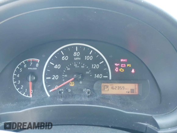 2016 Nissan Versa SV with VIN 3N1CN7AP7GL915950, listed as a IAAI auction lot 42058693 with 162,359 mi miles. Bid and sale history available at carsss.com. Image 7.