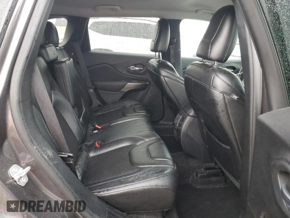 2019 Jeep Cherokee Latitude Plus with VIN 1C4PJMLB7KD442298, listed as a Copart auction lot 86819504 with 62,525 mi miles and Salvage title. Bid and sale history available at DreamBid. Image 10.