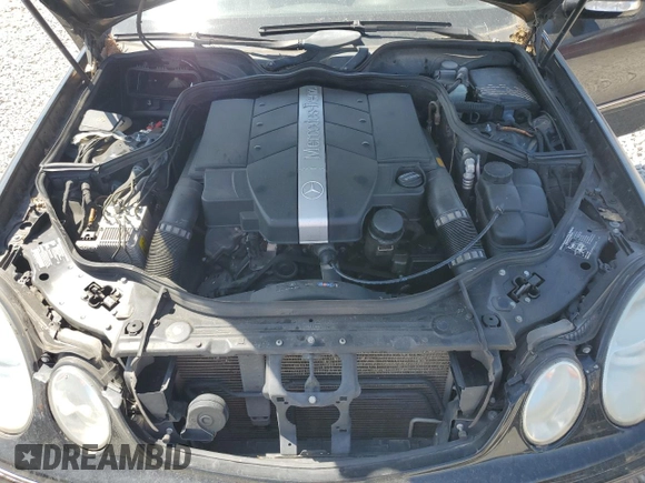 2003 Mercedes-Benz E-Class 3.2L with VIN WDBUF65J83A148754, listed as a Copart auction lot 54560835 with 106,714 mi miles and Salvage Title. Bid and sale history available at carsss.com. Image 11.