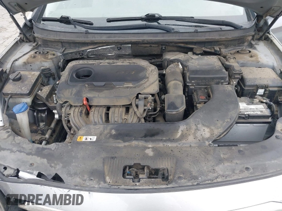 2015 Hyundai Sonata SE z VIN 5NPE24AF4FH245048, wystawiony jako IAAI lot #41774681 z przebiegiem 133 392 mil mil oraz . Historia ofert i sprzedaży dostępna na DreamBid. Obrazek 10.