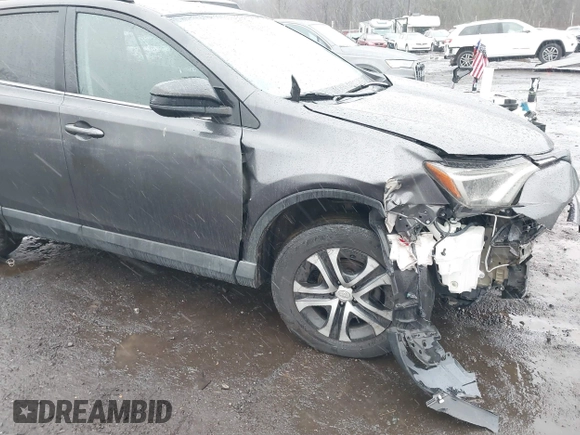 2017 Toyota RAV4 LE with VIN 2T3BFREV5HW595161, listed as a IAAI auction lot 41161747 with 108,839 mi miles. Bid and sale history available at carsss.com. Image 16.