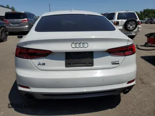 2018 Audi A5 Sportback Premium Plus with VIN WAUENCF57JA009315, listed as a Copart auction lot 58626173 with 63,183 mi miles. Bid and sale history available at carsss.com. Image 6.