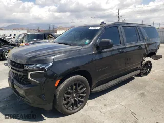 2023 Chevrolet Suburban RST with VIN 1GNSCEKD7PR187831, listed as a Copart auction lot 71786524 with 42,507 mi miles and Salvage Title. Bid and sale history available at carsss.com. Image 1.