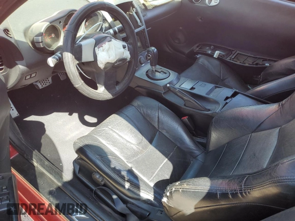 2003 Nissan 350Z Enthusiast with VIN JN1AZ34D63T119721, listed as a Copart auction lot 54730245 with 171,342 mi miles and Salvage Title. Bid and sale history available at carsss.com. Image 8.