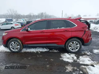 2015 Ford Edge SEL with VIN 2FMTK4J82FBC08483, listed as a IAAI auction lot 41552998 with 124,720 mi miles. Bid and sale history available at carsss.com. Image 15.