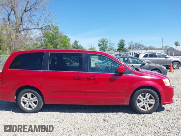 2013 Dodge Grand Caravan Crew with VIN 2C4RDGDG3DR571425, listed as a IAAI auction lot 42135973 with 254,153 mi miles and . Bid and sale history available at DreamBid. Image 13.