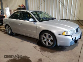 2001 Audi S4 with VIN WAURD68D91A134956, listed as a Copart auction lot 71486204 with 238,548 mi miles and Clean Title. Bid and sale history available at carsss.com. Image 4.