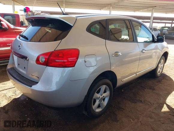 2013 Nissan Rogue S with VIN JN8AS5MT9DW547792, listed as a IAAI auction lot 41658681 with 140,765 mi miles and . Bid and sale history available at DreamBid. Image 4.