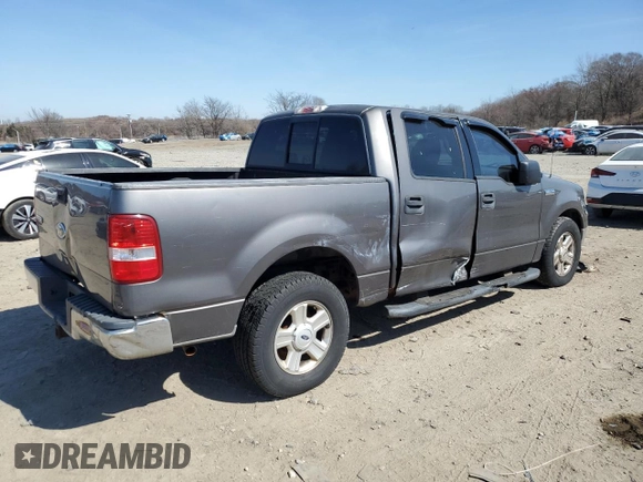 2004 Ford F-150 XLT with VIN 1FTRW12W14FA12948, listed as a Copart auction lot 48560795 with 266,969 mi miles and Salvage Title. Bid and sale history available at carsss.com. Image 3.