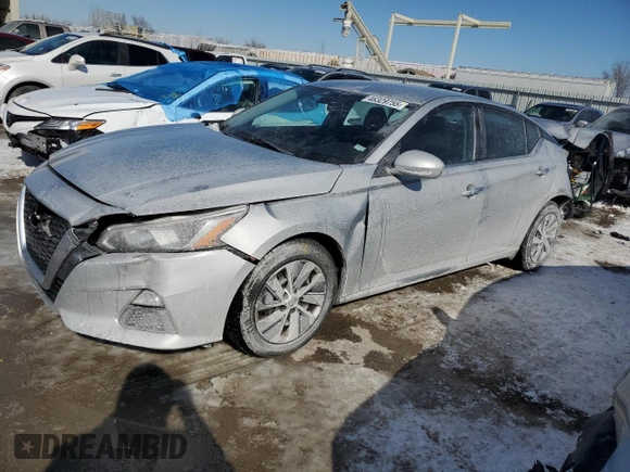 2021 Nissan Altima 2.5 S with VIN 1N4BL4BV4MN324745, listed as a Copart auction lot 46329755 with 95,413 mi miles and Salvage Title. Bid and sale history available at carsss.com. Image 1.