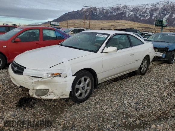 2001 Toyota Solara SE with VIN 2T1CF22P21C482284, listed as a Copart auction lot 85504764 with 151,720 mi miles and Salvage Title. Bid and sale history available at carsss.com. Image 1.