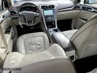 2017 Ford Fusion Energi Titanium with VIN 3FA6P0SU2HR197891, listed as a Copart auction lot 48132895 with 113,605 mi miles and Salvage Title. Bid and sale history available at carsss.com. Image 8.