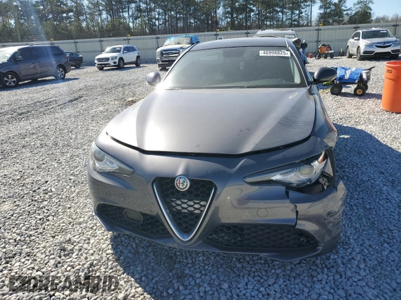 2018 Alfa Romeo Giulia with VIN ZARFAEDN4J7572553, listed as a Copart auction lot 46998825 with 111,778 mi miles and Salvage title. Bid and sale history available at DreamBid. Image 5.