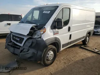 2020 Ram ProMaster Cargo with VIN 3C6TRVAG7LE105455, listed as a Copart auction lot 75313664 with 182,957 mi miles and Salvage Title. Bid and sale history available at carsss.com. Image 1.