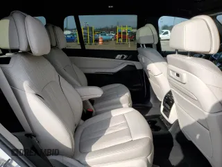 2022 BMW X7 xDrive40i with VIN 5UXCW2C03N9J24350, listed as a Copart auction lot 46865515 with 28,499 mi miles and Salvage Title. Bid and sale history available at carsss.com. Image 10.