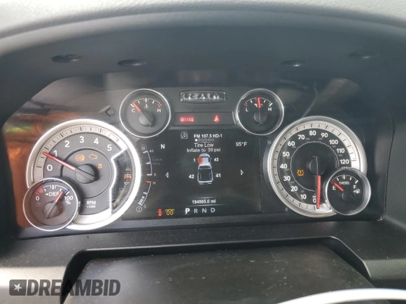 2015 Ram 1500 Big Horn with VIN 1C6RR6LM9FS580481, listed as a Copart auction lot 52956785 with 194,985 mi miles and Salvage Title. Bid and sale history available at carsss.com. Image 9.