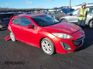 2011 Mazda 3 s Sport with VIN JM1BL1K62B1422162, listed as a IAAI auction lot 41850351 with 234,103 mi miles. Bid and sale history available at carsss.com. Image 1.
