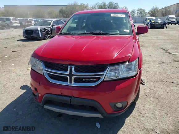 2013 Dodge Journey SXT with VIN 3C4PDCBB3DT565788, listed as a Copart auction lot 50031215 with 156,714 mi miles and Salvage Title. Bid and sale history available at carsss.com. Image 14.