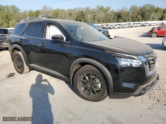 2024 Nissan Pathfinder SL with VIN 5N1DR3CA4RC264875, listed as a Copart auction lot 75939524 with 5,146 mi miles and Salvage Title. Bid and sale history available at carsss.com. Image 4.