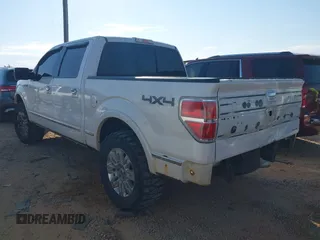 2013 Ford F-150 XL with VIN 1FTFW1EF9DFD32369, listed as a IAAI auction lot 41880252 with 128,320 mi miles. Bid and sale history available at carsss.com. Image 3.