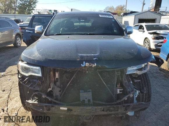 2016 Jeep Grand Cherokee Summit z VIN 1C4RJFJT1GC482180, wystawiony jako Copart lot #80949124 z przebiegiem 114 125 mil mil oraz Szkoda całkowita • Salvage title. Historia ofert i sprzedaży dostępna na DreamBid. Obrazek 5.