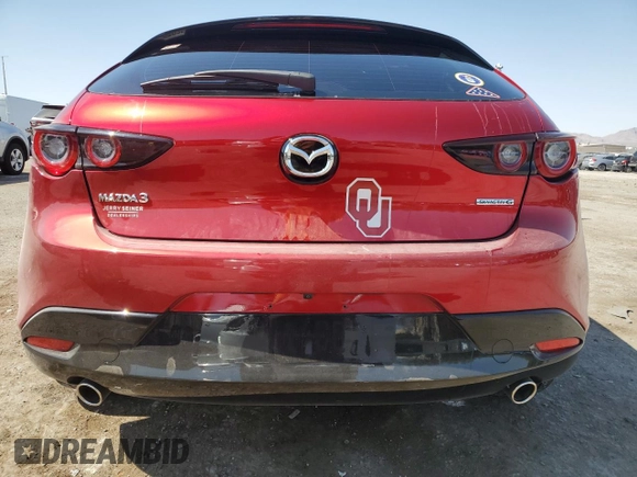 2024 Mazda 3 S Preferred with VIN JM1BPALM7R1708035, listed as a Copart auction lot 62923405 with 2,639 mi miles and Salvage title. Bid and sale history available at DreamBid. Image 6.
