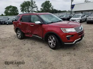 2019 Ford Explorer Platinum with VIN 1FM5K8HT7KGA78276, listed as a Copart auction lot 60153105 with 67,394 mi miles and Salvage title. Bid and sale history available at DreamBid. Image 14.