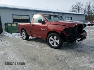 2013 Ram 1500 Express with VIN 3C6JR7AT7DG572736, listed as a Copart auction lot 45131975 with 65,518 mi miles and Salvage title. Bid and sale history available at DreamBid. Image 14.