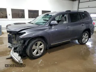 2012 Toyota Highlander Limited с VIN 5TDDK3EH6CS151700, выставлен на аукционе Copart как лот 62163965 с пробегом 248 662 миль миль и Списание • Salvage title. История ставок и продаж доступна на DreamBid. Изображение 1.