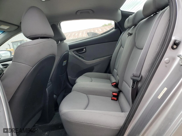2012 Hyundai Elantra GLS with VIN KMHDH4AE3CU284809, listed as a Copart auction lot 52688265 with 98,504 mi miles and Salvage Title. Bid and sale history available at carsss.com. Image 10.