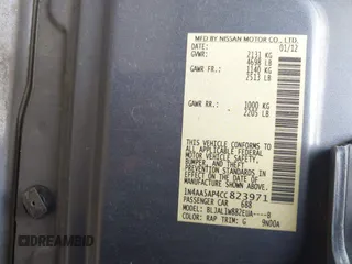 2012 Nissan Maxima SV z VIN 1N4AA5AP4CC823971, wystawiony jako IAAI lot #42021411 z przebiegiem 128 118 mil mil oraz . Historia ofert i sprzedaży dostępna na DreamBid. Obrazek 9.