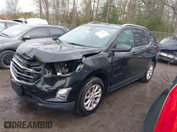 2020 Chevrolet Equinox LT with VIN 3GNAXUEV3LL250181, listed as a IAAI auction lot 41948839 with 126,402 mi miles and . Bid and sale history available at DreamBid. Image 18.