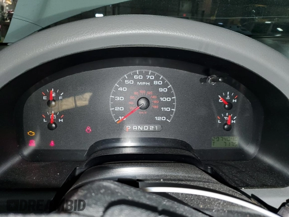 2007 Ford F-150 XL with VIN 1FTVX14527NA78614, listed as a Copart auction lot 45945555 with 297,404 mi miles and Salvage Title. Bid and sale history available at carsss.com. Image 9.
