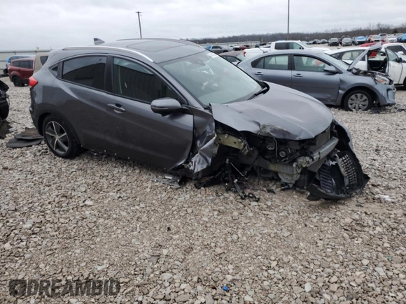 2021 Honda HR-V EX with VIN 3CZRU6H51MM734643, listed as a Copart auction lot 43335265 with 42,137 mi miles and Salvage Title. Bid and sale history available at carsss.com. Image 4.