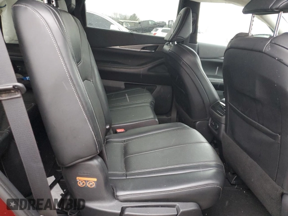 2022 Infiniti QX60 Luxe with VIN 5N1DL1FS7NC330131, listed as a Copart auction lot 87463584 with Not provided miles and Salvage title. Bid and sale history available at DreamBid. Image 12.