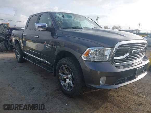 2018 Ram 1500 Longhorn with VIN 1C6RR7PT5JS150933, listed as a IAAI auction lot 41856563 with 133,496 mi miles and . Bid and sale history available at DreamBid. Image 1.