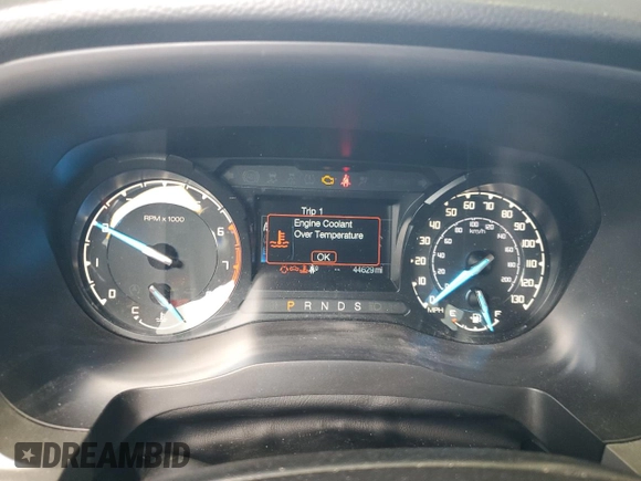2023 Ford Ranger XL with VIN 1FTER1EH3PLE04080, listed as a Copart auction lot 44332105 with 44,629 mi miles and Salvage title. Bid and sale history available at DreamBid. Image 9.