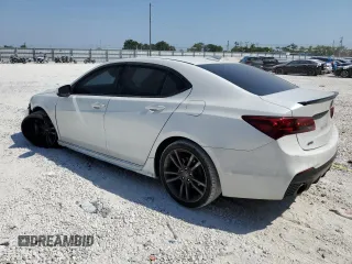 2019 Acura TLX w/A-Spec Pkg with VIN 19UUB1F61KA003243, listed as a Copart auction lot 43837293 with 78,383 mi miles. Bid and sale history available at carsss.com. Image 2.