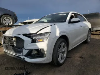 2023 Audi Q8 Premium Plus with VIN WA1BVBF11PD022656, listed as a Copart auction lot 85314434 with Not provided miles and Salvage title. Bid and sale history available at DreamBid. Image 1.
