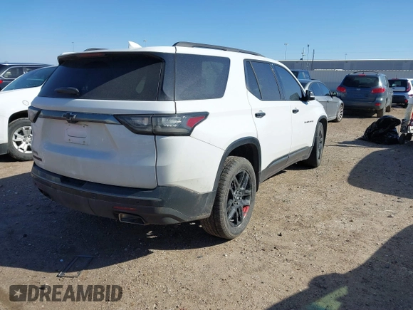 2019 Chevrolet Traverse Premier with VIN 1GNERKKW9KJ253783, listed as a IAAI auction lot 41723323 with 55,750 mi miles. Bid and sale history available at carsss.com. Image 4.