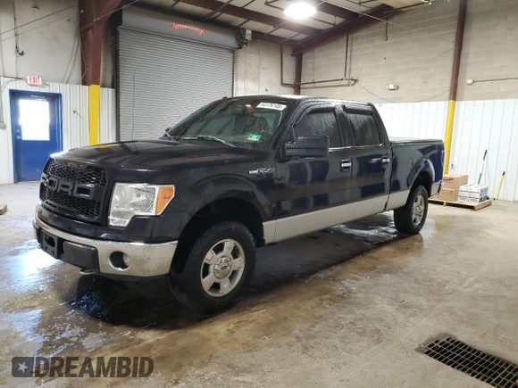 2012 Ford F-150 XL with VIN 1FTFW1EF3CFC38227, listed as a Copart auction lot 54176145 with 161,670 mi miles and Salvage Title. Bid and sale history available at carsss.com. Image 1.