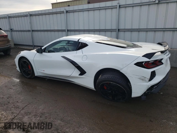 2022 Chevrolet Corvette 2LT with VIN 1G1YB2D48N5122419, listed as a Copart auction lot 41087464 with 25,062 mi miles. Bid and sale history available at carsss.com. Image 2.
