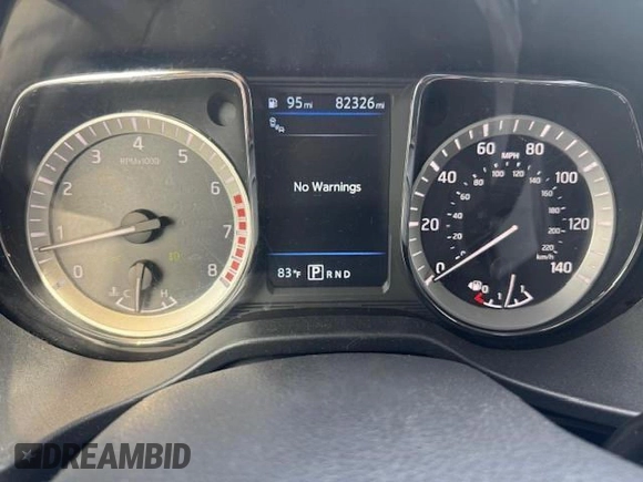 2019 Nissan Titan SV with VIN 1N6AA1E67KN516380, listed as a Copart auction lot 66311025 with 82,326 mi miles and Non repairable. Bid and sale history available at DreamBid. Image 9.